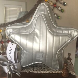 NWT IHKWIP The Shooting Star Crossbody w/Matching Strap